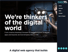 Tablet Screenshot of matchirl.com